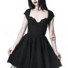 Killstar Good Ghoul 80's Party Dress Black New In