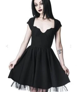Killstar Good Ghoul 80's Party Dress Black New In