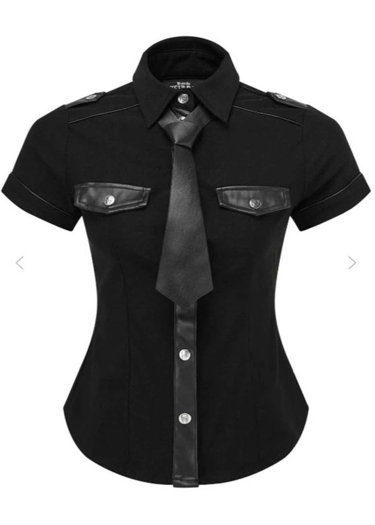 Killstar Squadron 80's Top Blouse Black New In