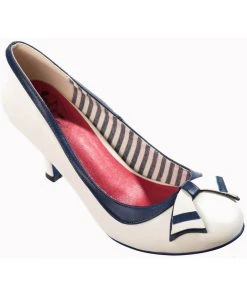 Banned Sparkle Falls Pumps White Clothing