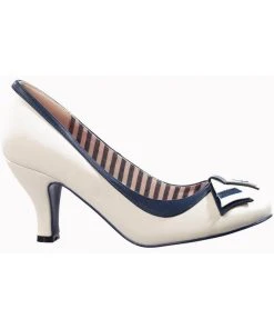 Banned Sparkle Falls Pumps White Clothing