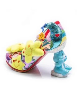 Irregular Choice Care Bears Share Your Care Pumps Yellow Blue New In
