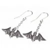 Alchemy Kiss The Night Bat Earrings New In