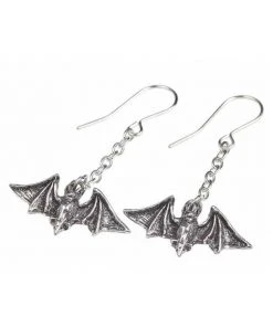 Alchemy Kiss The Night Bat Earrings New In