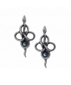 Alchemy Tercia Serpent Snake Earrings New In