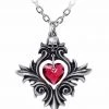 Alchemy Bouquet Of Love Skull Necklace New In
