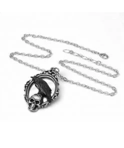 Alchemy Reflections Of Poe Raven Necklace New In