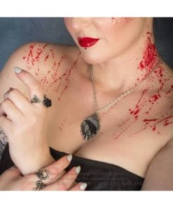 Alchemy Reflections Of Poe Raven Necklace New In