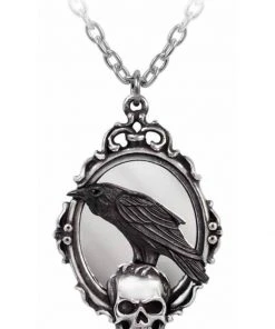 Alchemy Reflections Of Poe Raven Necklace New In