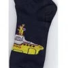New In Band Shirts The Beatles Yellow Submarine Socks Black