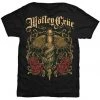 Band Shirts Motley Crue Exquisite Dagger T-Shirt Black