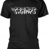 New In Band Shirts The Cramps Logo T-Shirt Black