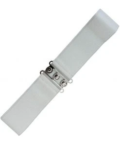 Banned Elastische 50's Belt White New In