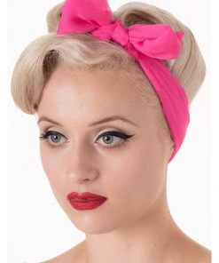 Banned Gradiation Scarf Hot Pink New In