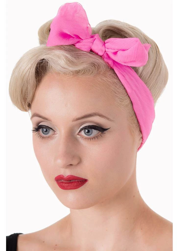 New In Banned Gradiation Scarf Light Pink