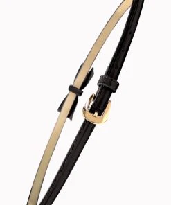 Banned Gold Rush 50's Laquer Belt Black New In