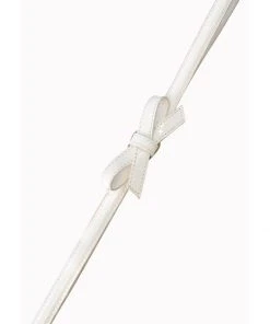 Banned Gold Rush 50's Lacquer Belt White