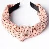 Banned Wanita Polkadot 60's Headband Pink New In