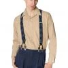 New In Banned Mens Timothy Braces Clip & Button Braces Blue