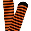 Banned Every Day Is Halloween Socks Orange
