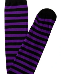 Banned Every Day Is Halloween Socks Purple New In