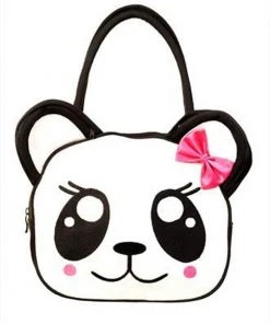 Banned Panda Cutie Bag Black White