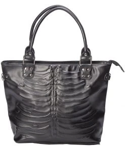 New In Banned Vespera Ribcage Bag Black
