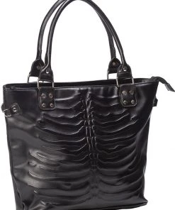 New In Banned Vespera Ribcage Bag Black