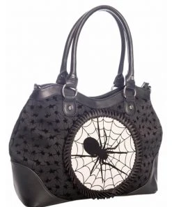 New In Banned Spinderella Spider Bag Black