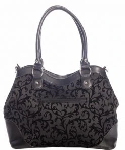 New In Banned Bats Nymph Bag Black