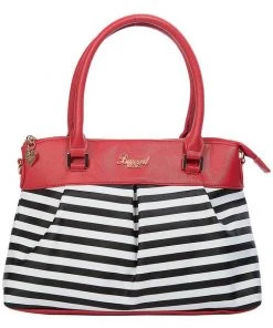 New In Banned Living Bay Nautical 60's Bag Red