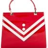 New In Banned Serene Waters Sailor 60's Handbag Red
