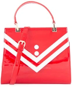 New In Banned Serene Waters Sailor 60's Handbag Red