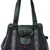 Banned Maplesage Damask Bag Purple New In