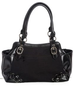 New In Banned Frankenstein And Bride Bag Black