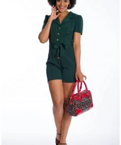 Banned Country Cherry 50's Handbag Black