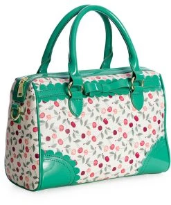 Banned Country Cherry 50's Handbag Green