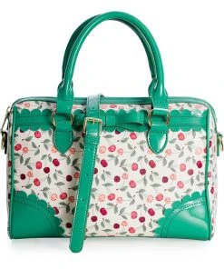 Banned Country Cherry 50's Handbag Green