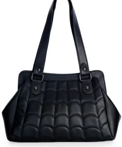 New In Banned Spider Bite Handbag Black