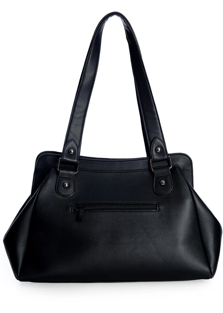 New In Banned Spider Bite Handbag Black