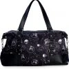 Banned Space Cat Gym Weekend Bag Black