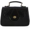 Banned Scalloped Handbag Black New In