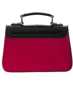 Banned Scalloped Handbag Red New In