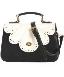 Banned Scalloped Handbag White New In