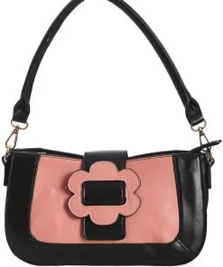 New In Banned Evening Primrose 60's Baguette Bag Pink