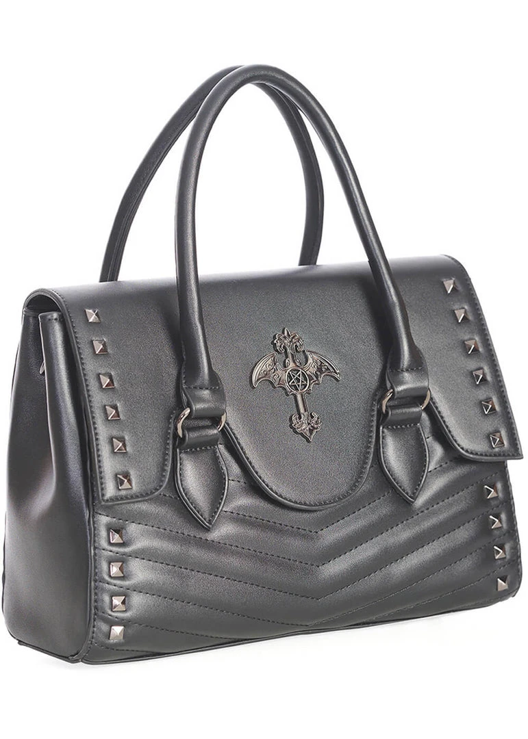 Banned Glow Of The Cross Bag Black New In