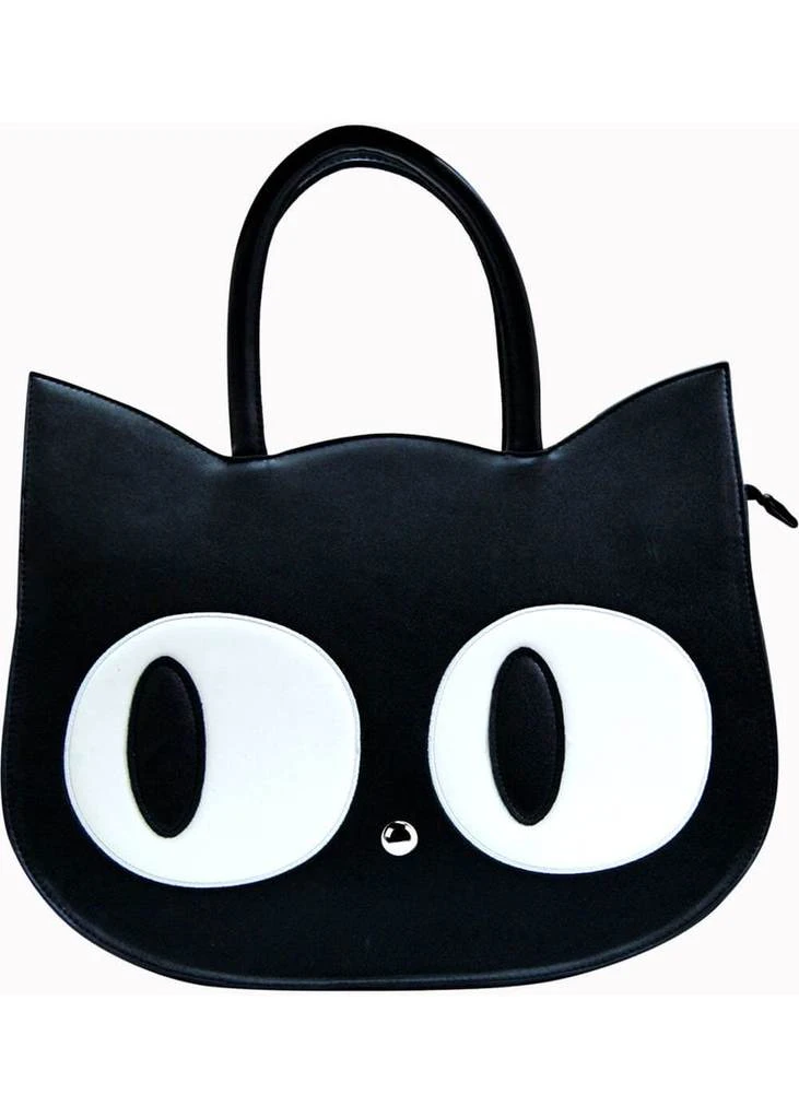 Banned Cat In The Bag Shoulder Bag Black