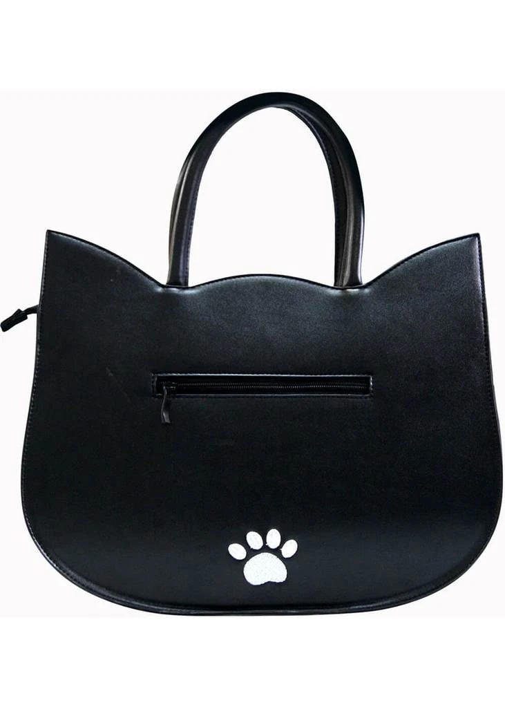 Banned Cat In The Bag Shoulder Bag Black