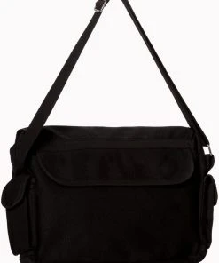 Banned Rockabilly Icons Shoulder Bag Black