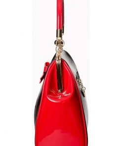Banned Fantasy Handbag Black Red New In